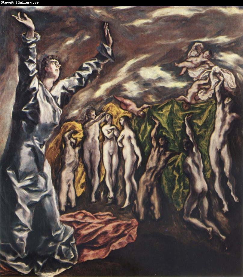 El Greco The Vision of St.John